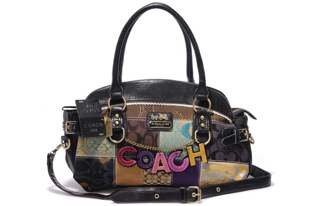 Coach Holiday Matching Large Coffee Multi Totes EIF - Click Image to Close